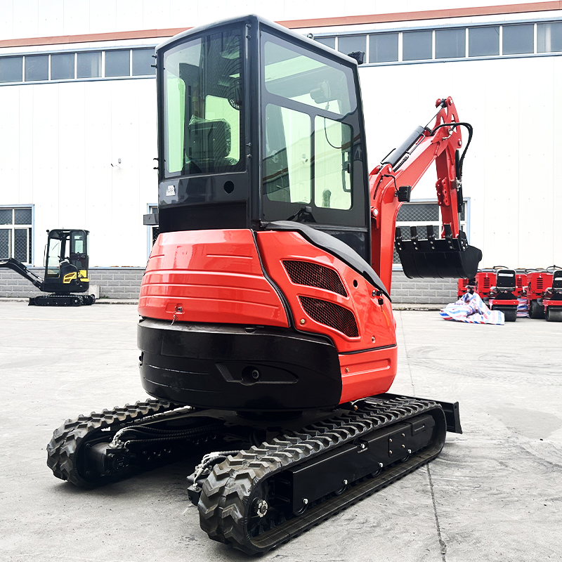 2-ton Small Excavator with Accessories EPA Certified 2000kg Mini Loader Excavator With Side Swing Arm for Farm Use