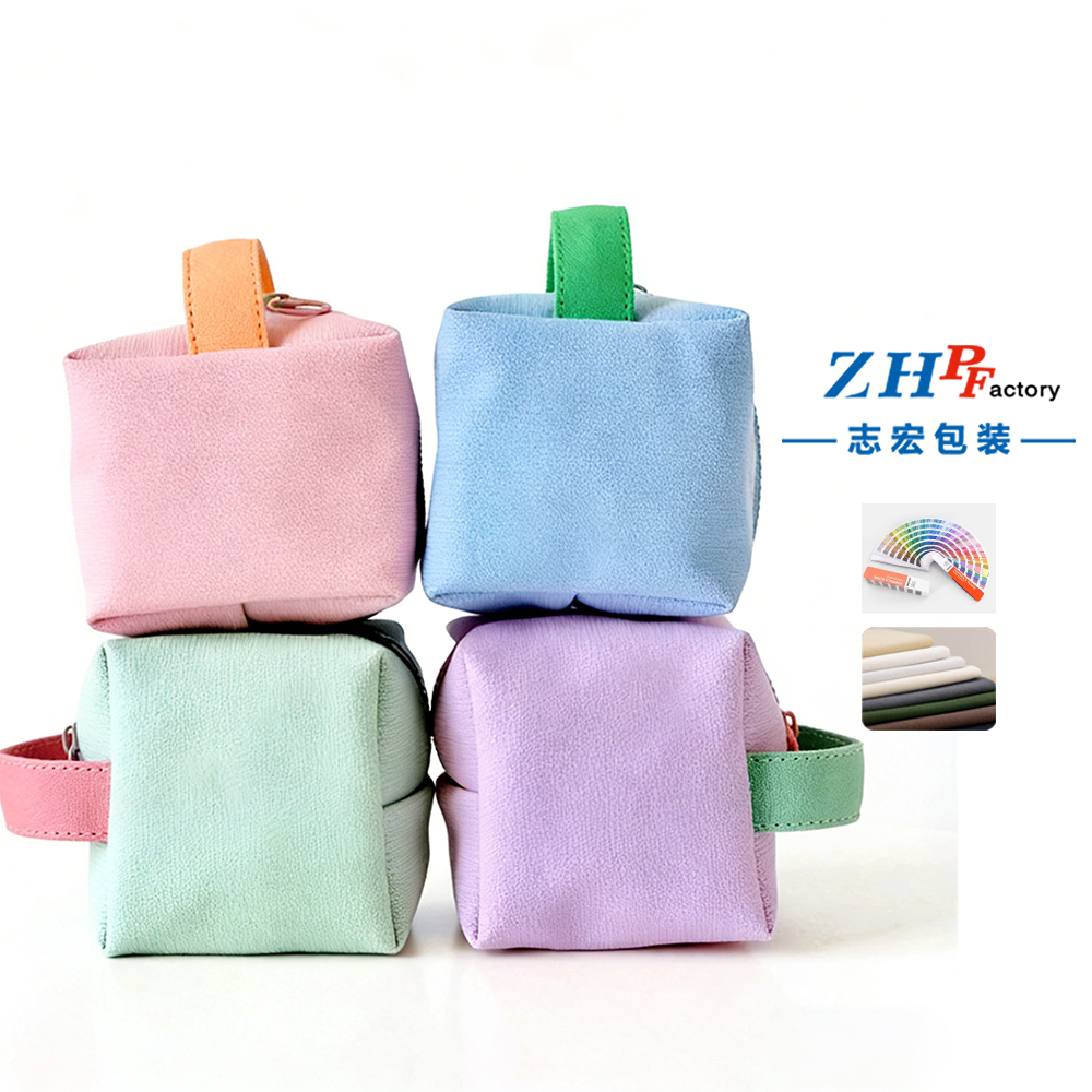 ZHYD Custom logo Mini Portable Multifunctional Mix Colors Cosmetic Bag Travel Makeup Bag for Women