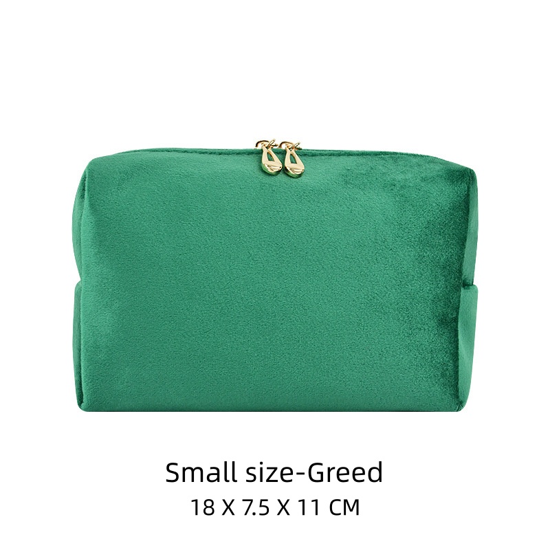 Retro Vintage Storage Bag for Makeup and Jewelry Zipper Travel Organizer Pouch Luxury Beauty Quality