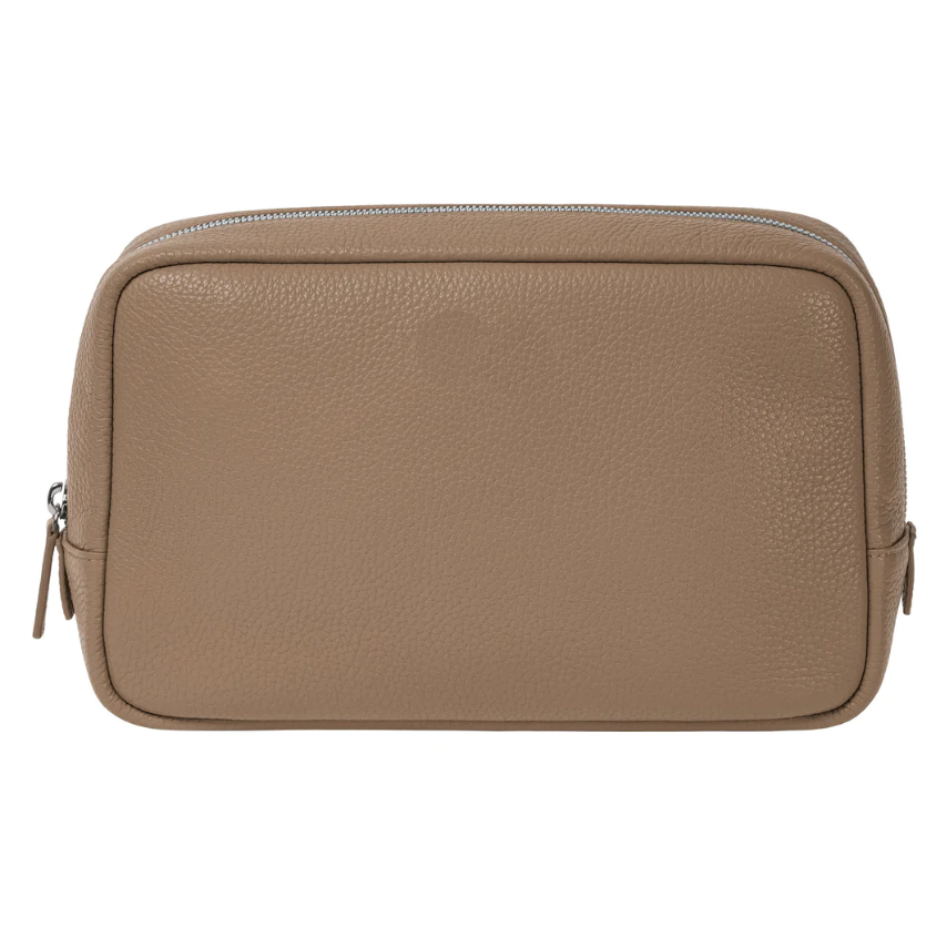 Travel Portable Beauty Bag Zipper Cosmetic Bags Pouch Custom Logo Pu Leather MakeUp Bag