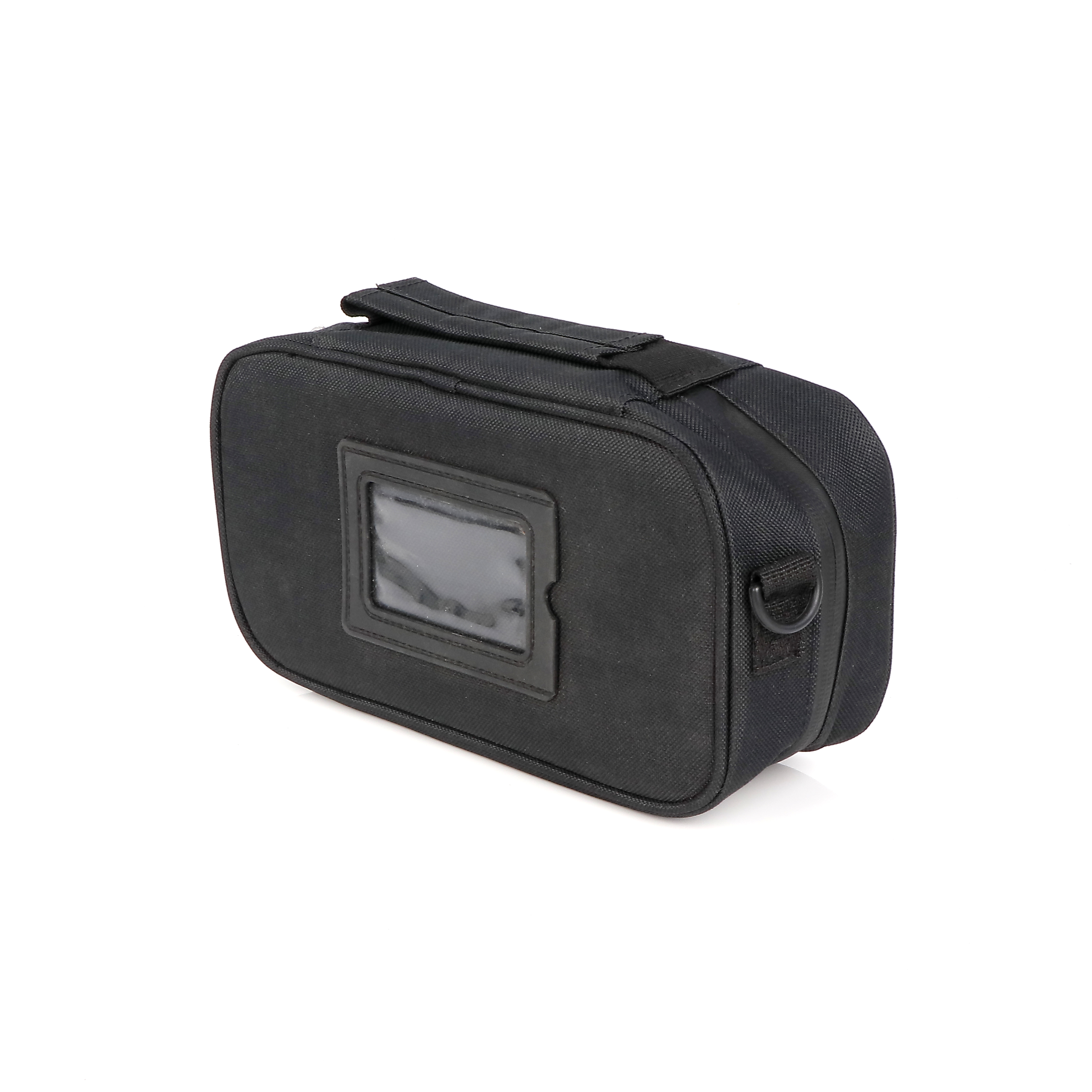 Premium Leather Cosmetic Case Professional Travel Makeup Bag Waterproof Oxford Beauty Organizer Flip-Top for Permanent