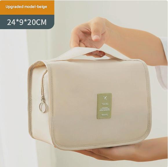 Wholesale High Quality Eco-Friendly Oxford Zipper Large Capacity for Makeup Bag Women Travel Business Trip Organizer for