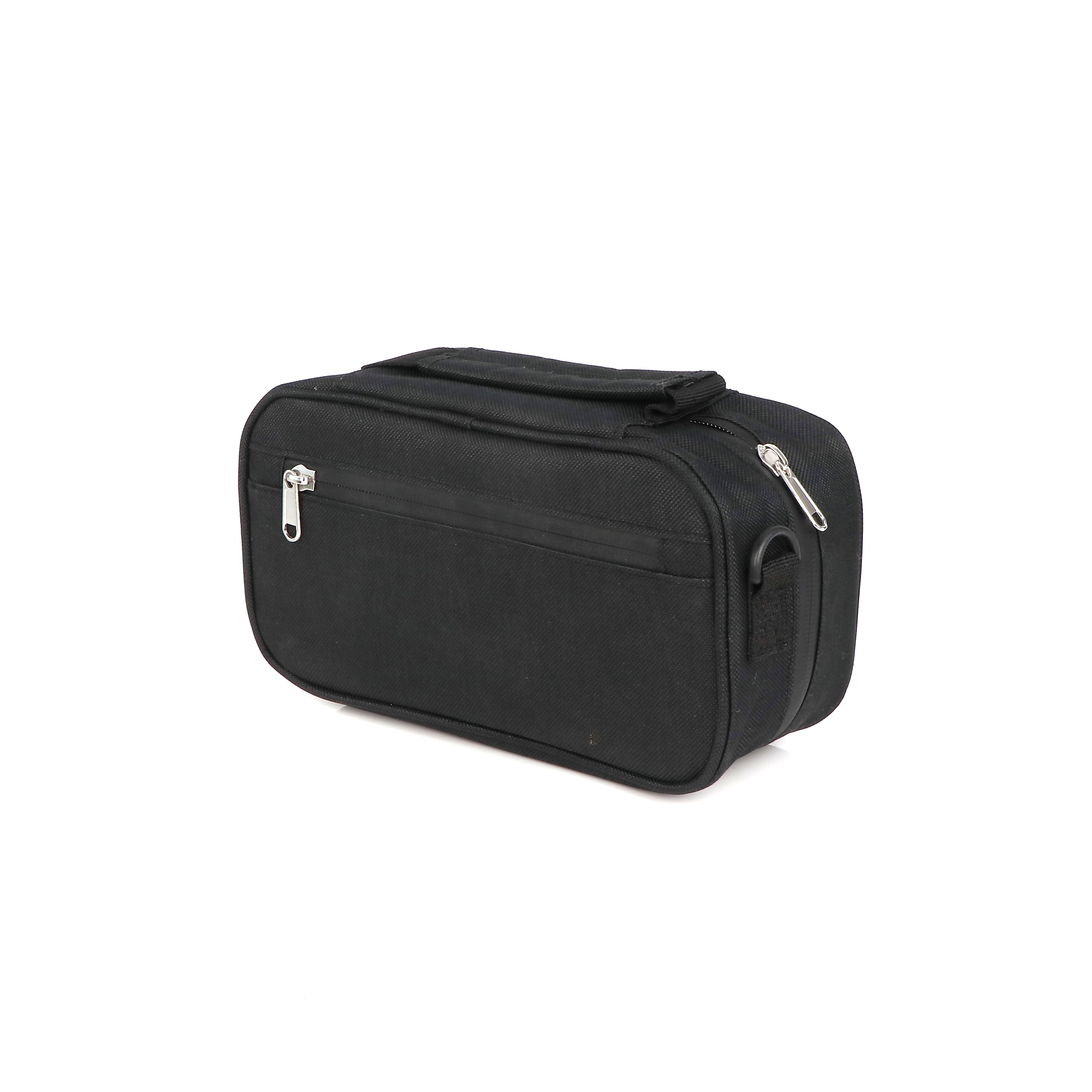Premium Leather Cosmetic Case Professional Travel Makeup Bag Waterproof Oxford Beauty Organizer Flip-Top for Permanent