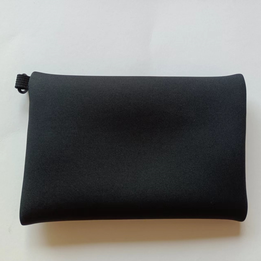 Fashion Neoprene Wristlet Bag LH Brand Custom Logo Mobile Phone Cosmetic Cases Lightweight Waterproof Zipper Closure Shopping