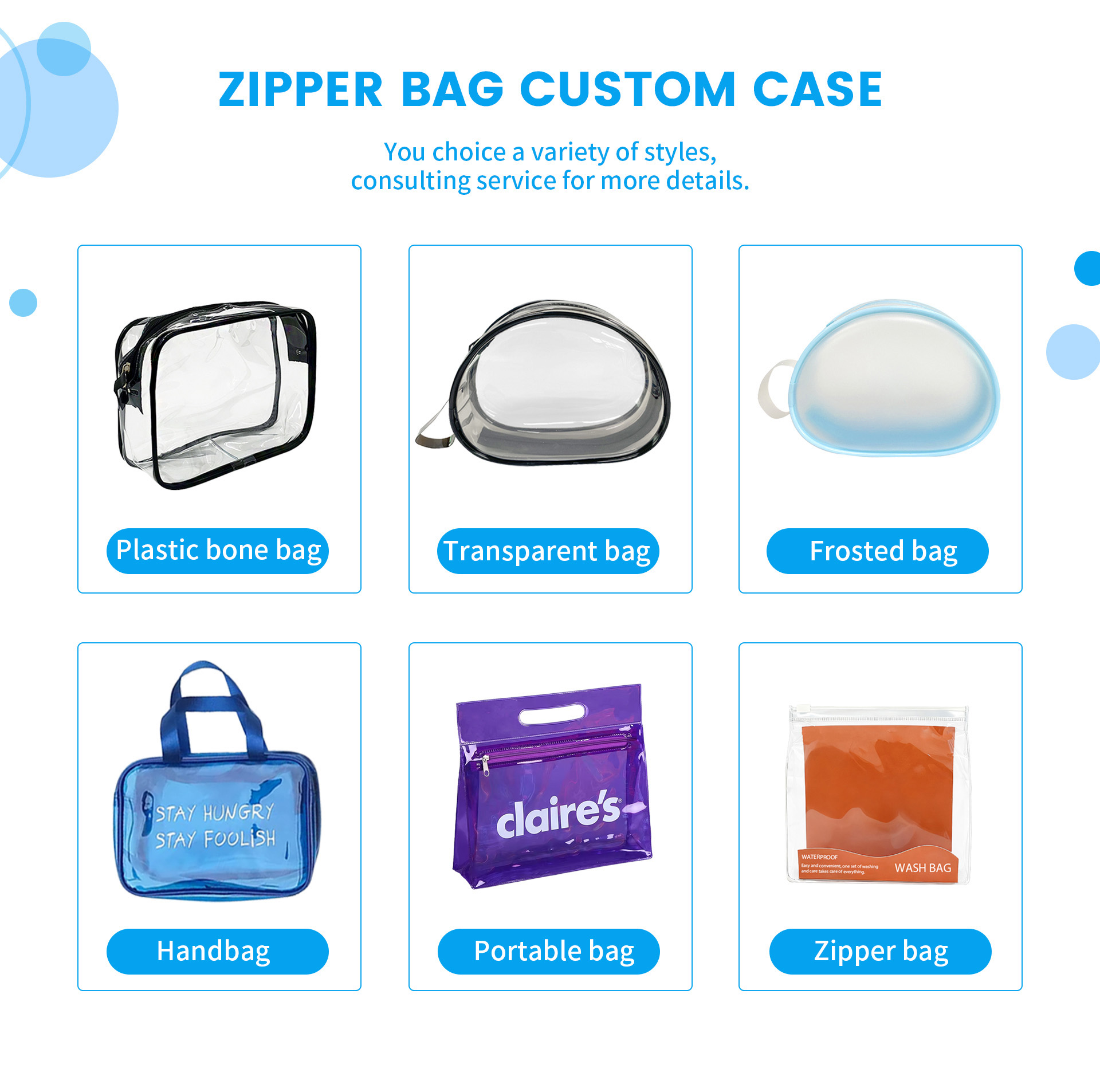 Transparent Makeup Pouch