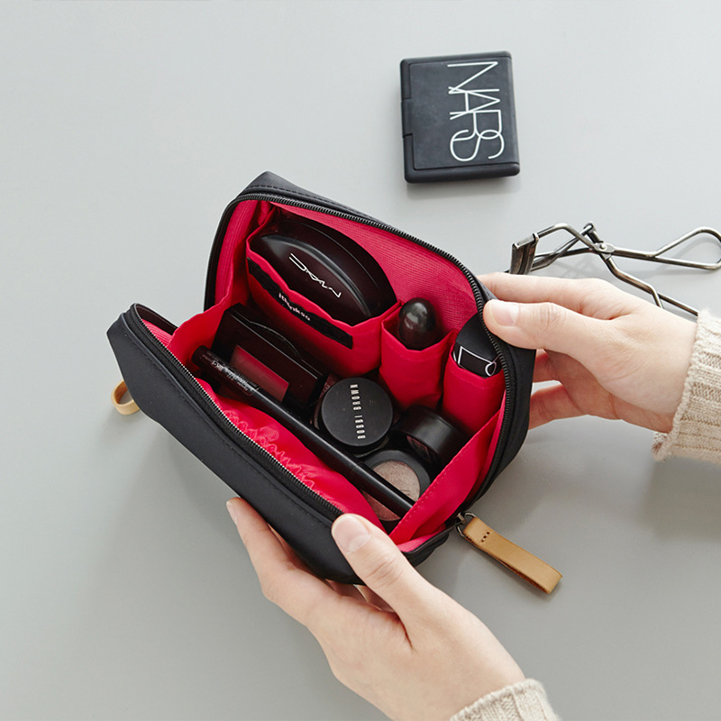 Mini Zipper Cosmetic Pouch View 4