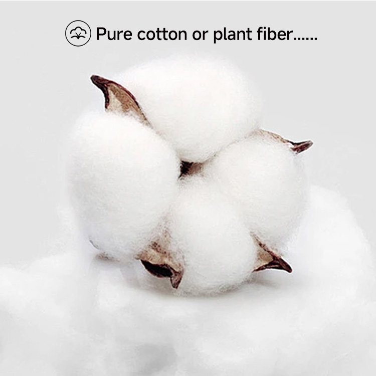 Custom Logo Cream Reusable Bamboo Makeup Remover Cotton Pads Facial Cleaning Cosmetic Make-Up Face Laundry Bag Feature Cleansing