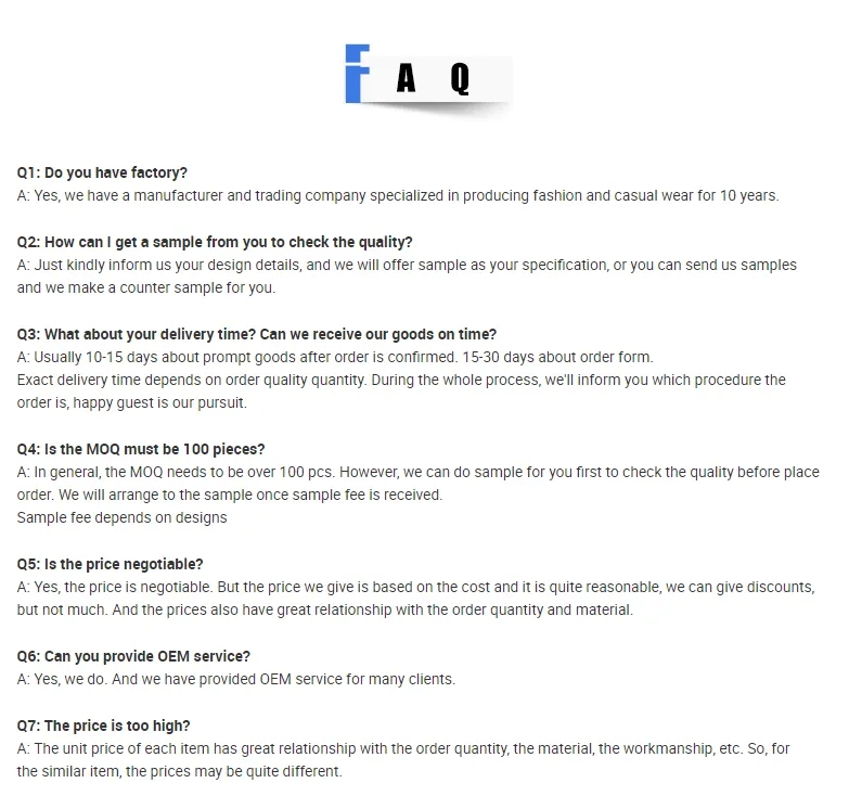 FAQ Banner