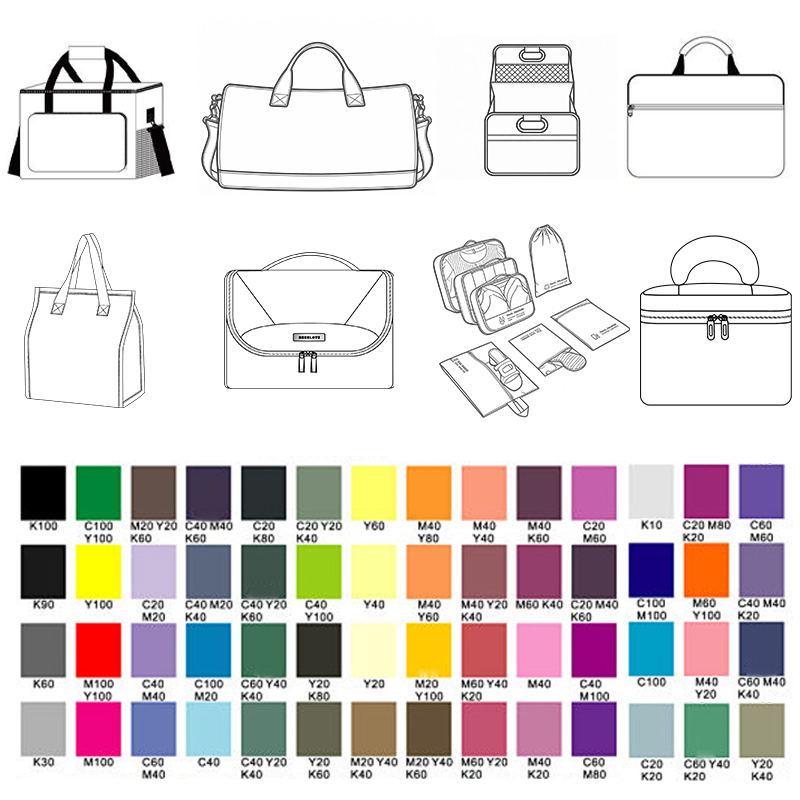 Portable Large Polyester Cosmetic Storage Bag with Zipper Closure Custom Letter Logo Soft and Fluffy Waterproof Makeup Bag