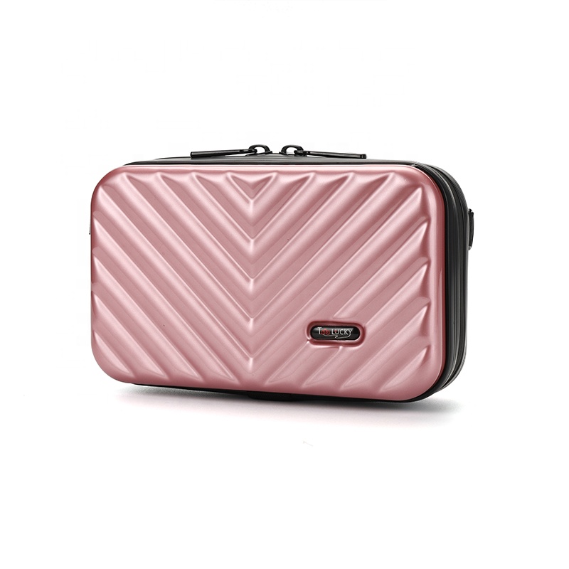 Hot Selling Multifunction Cosmetic Bag ABS+PC Tote Cosmetic Bag