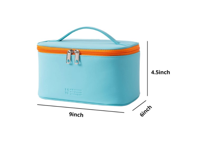 Professional Waterproof Private Label for Women With Mirror Logo Leather Luxury Travel Custom Case Box Makeup Bag