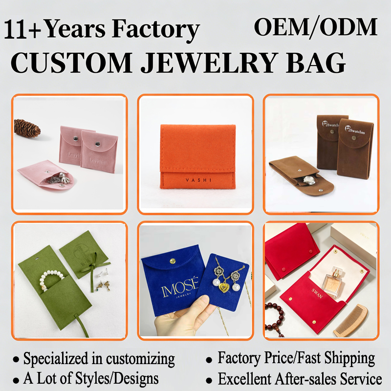Custom Logo Velvet Envelope Bag Luxury Cosmetic Makeup Pouch for Skincare Lotion Perfume Packaging Book Storage Wigs Dust Bag