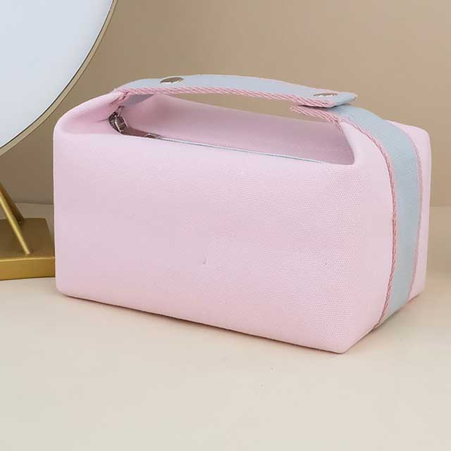 Canvas Cosmetic Cases Makeup Bag Toiletry Wash Bag Beauty Skincare Make up Pouch Bolsa Cosmetiquera