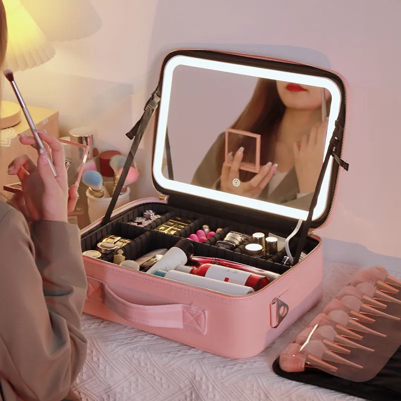 Travel Make up Train Case