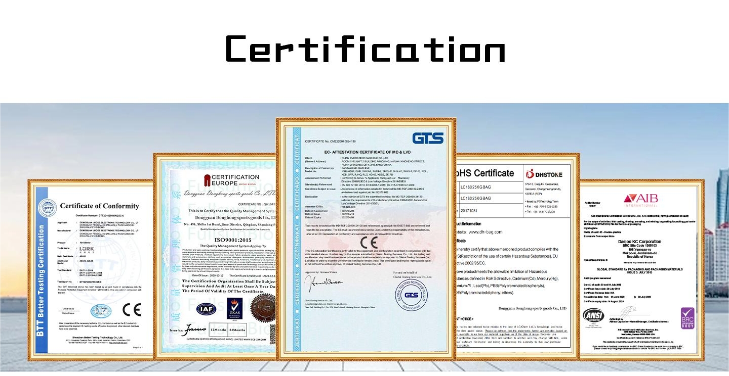 Certifications