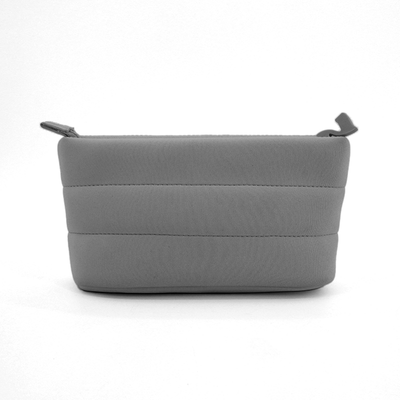 BSCI Customized Waterproof Neoprene Makeup Purse Manufacturer Custom Logo Small Zipper Pouch Professional Cosmetic Pouch