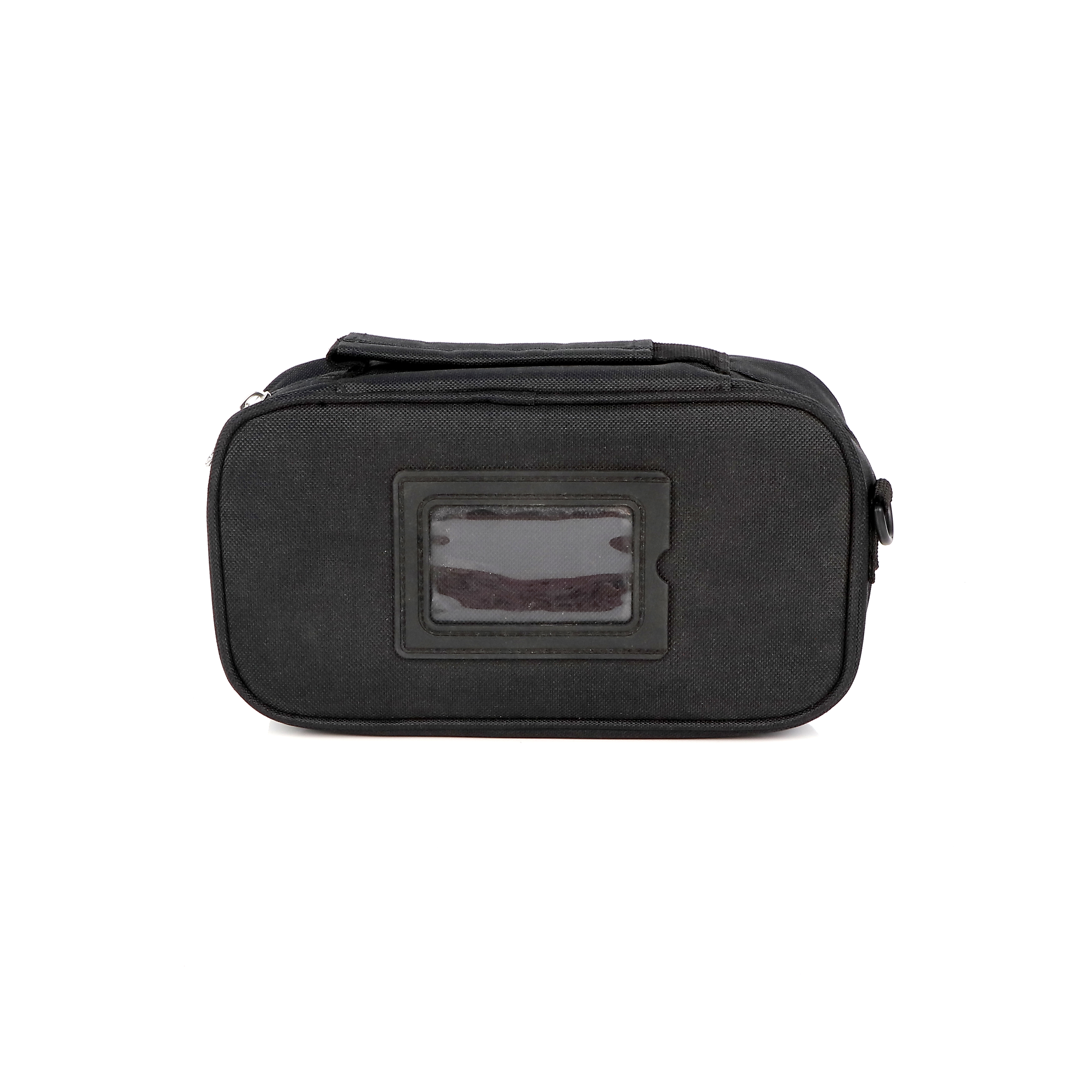 Premium Leather Cosmetic Case Professional Travel Makeup Bag Waterproof Oxford Beauty Organizer Flip-Top for Permanent