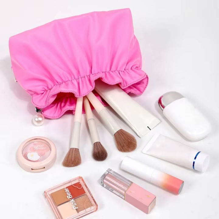 Best Sales Promotional Oem Makeup Bags Eco-Friendly Cosmetic Bags&amp;Cases Custom Logo Printing Makeup Bag Teens
