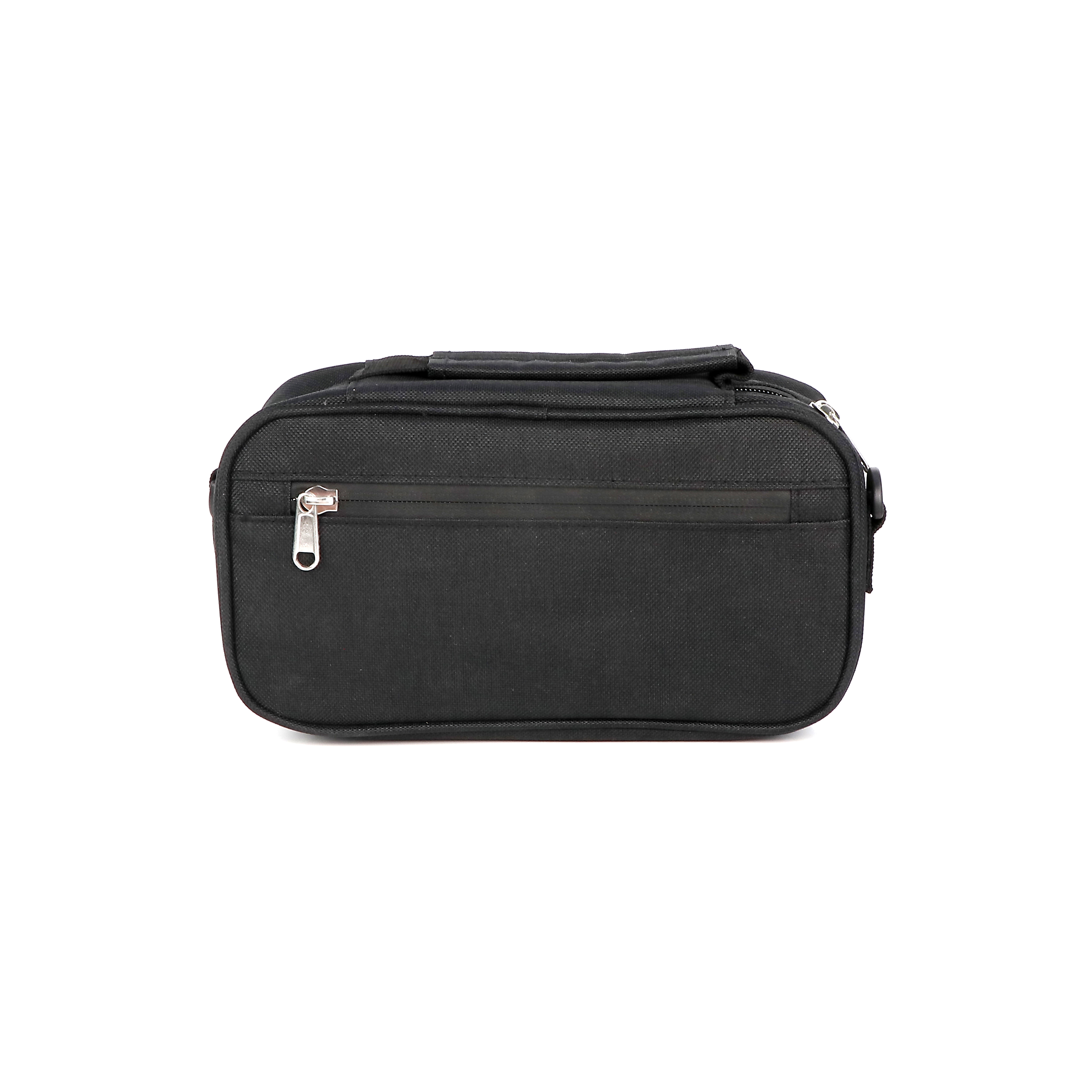 Premium Leather Cosmetic Case Professional Travel Makeup Bag Waterproof Oxford Beauty Organizer Flip-Top for Permanent