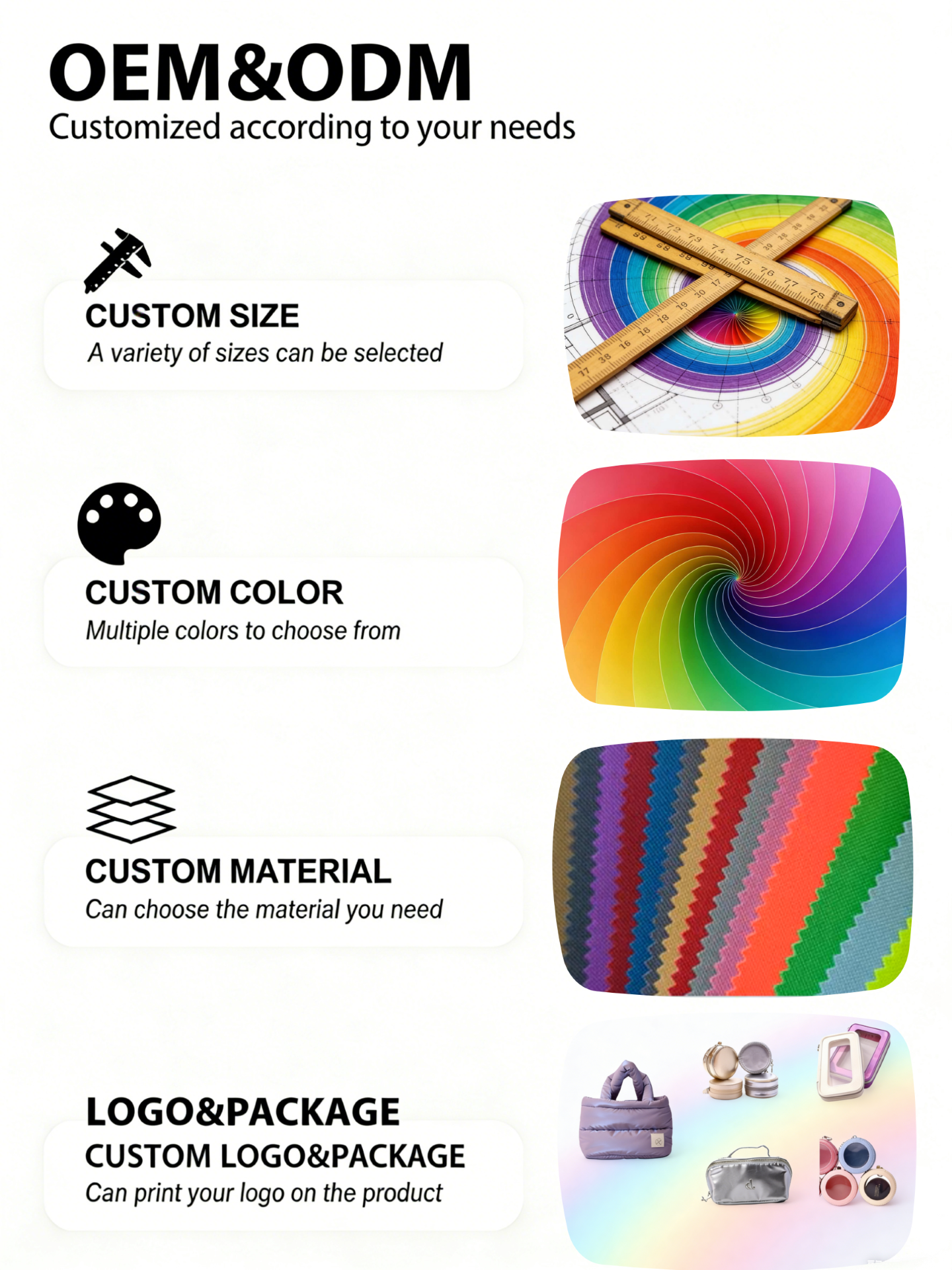 PVC Makeup bag details 1