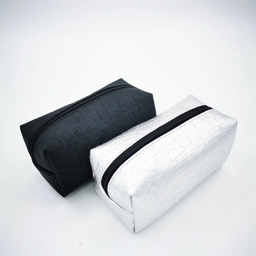 Pinatex Leather Cosmetic Bag View 1