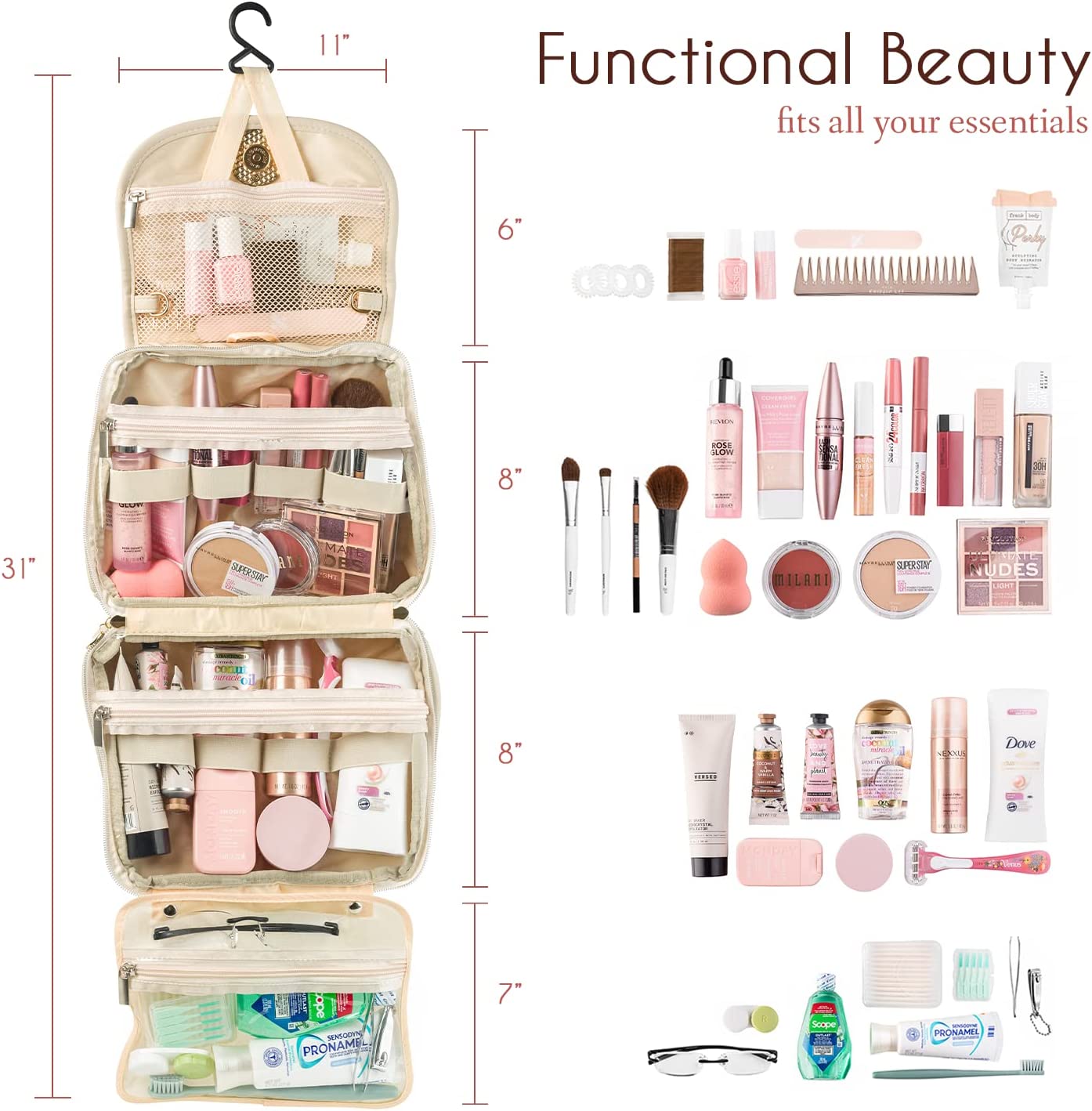 Hanging Toiletry Bag Display 2