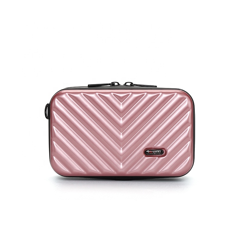 Hot Selling Multifunction Cosmetic Bag ABS+PC Tote Cosmetic Bag