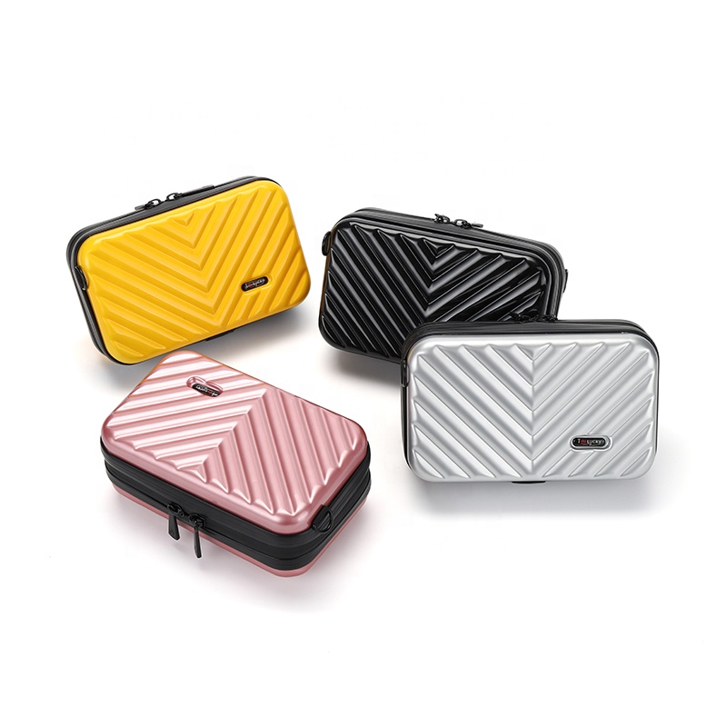 Hot Selling Multifunction Cosmetic Bag ABS+PC Tote Cosmetic Bag