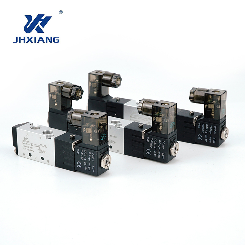 Válvula Solenoide Pneumática Componentes Pneumáticos Duráveis 4V410-15 para Controle Eficaz de Fluidos