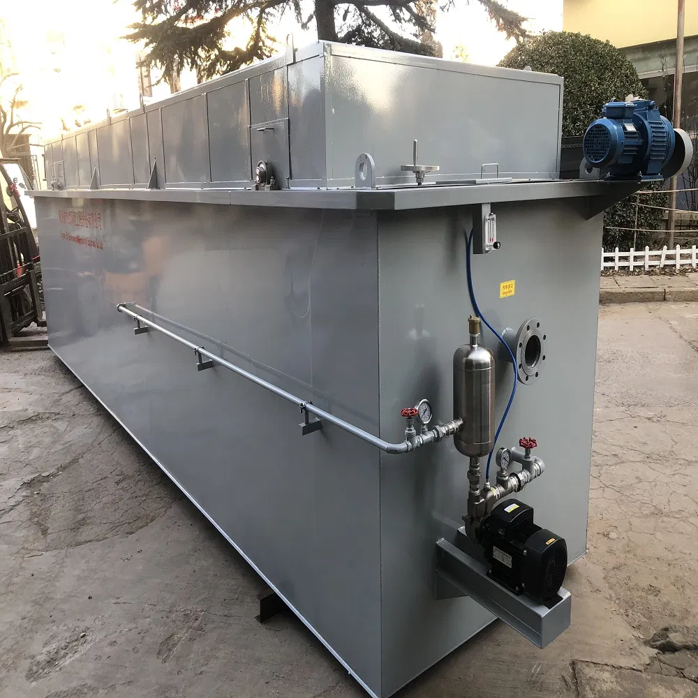 Máquina de Flotação por Ar Dissolvido Eletrocoagulação Sistema Daf para Equipamento de Tratamento de Lodo e Água
