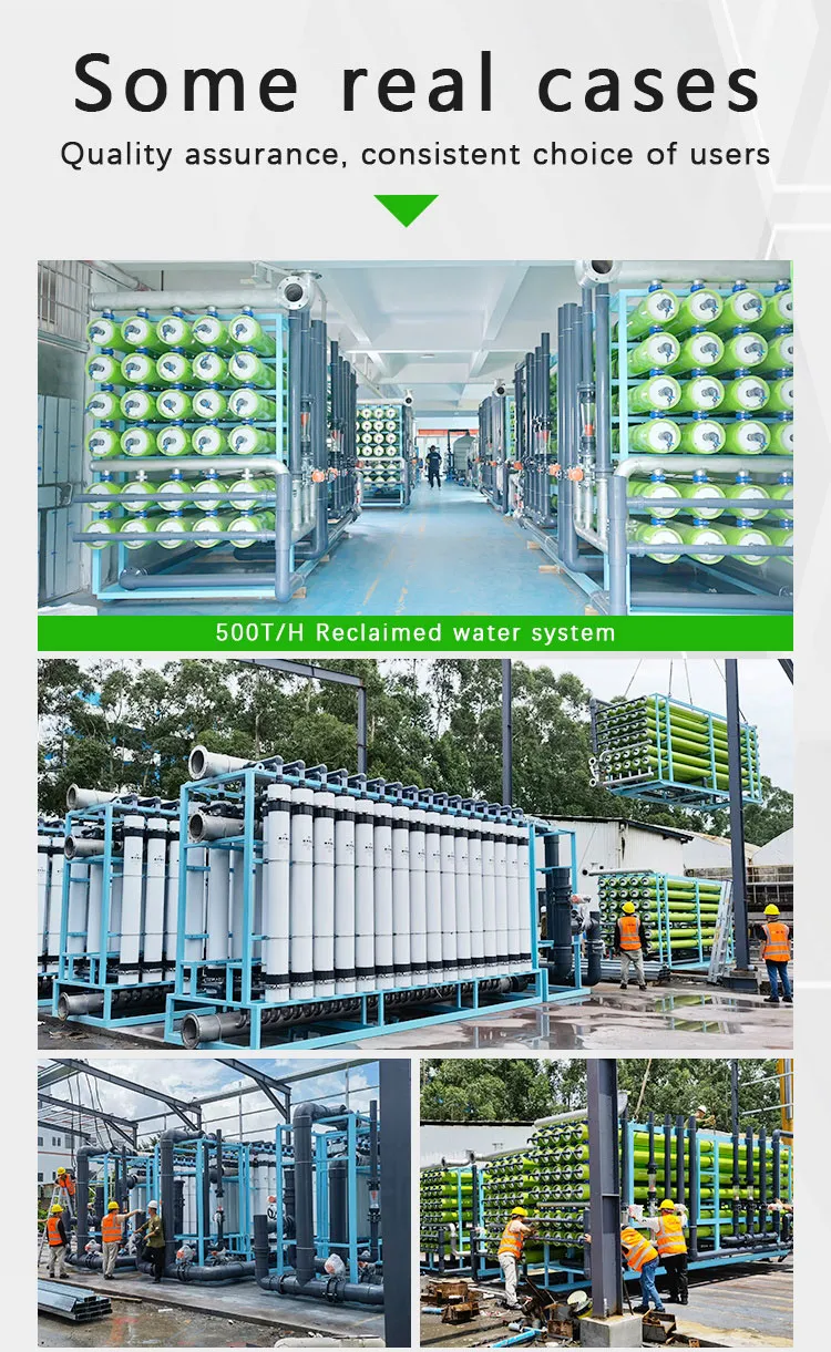 Planta de Dessalinização de Água Marinha Sistema de Água Dessalinizada Containerizado
