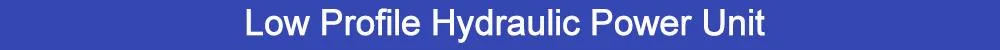 Unidade de Potência Eletro Hidráulica para Elevador de Carros CE