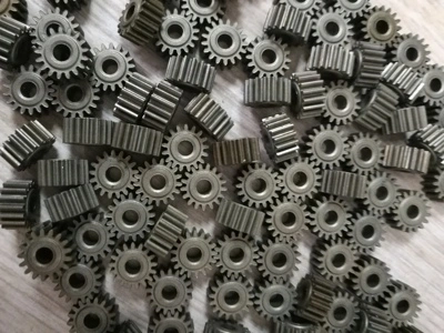Engrenagem de pinhão de partida em aço de metalurgia em pó personalizada de fábrica