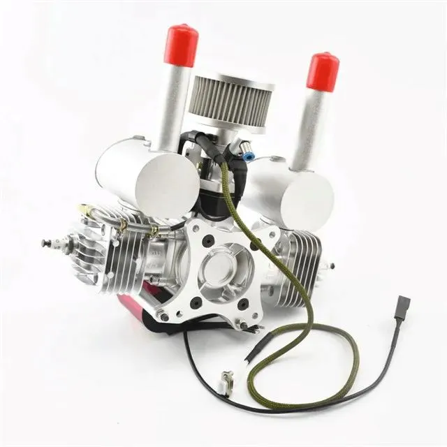2-Stroke Motor de Deslocamento com Bateria de Partida para Sistemas de Transmissão de Potência de VANT