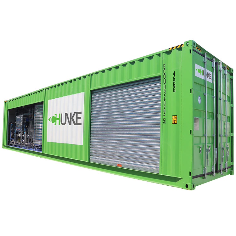 Planta de Dessalinização de Água Marinha Sistema de Água Dessalinizada Containerizado