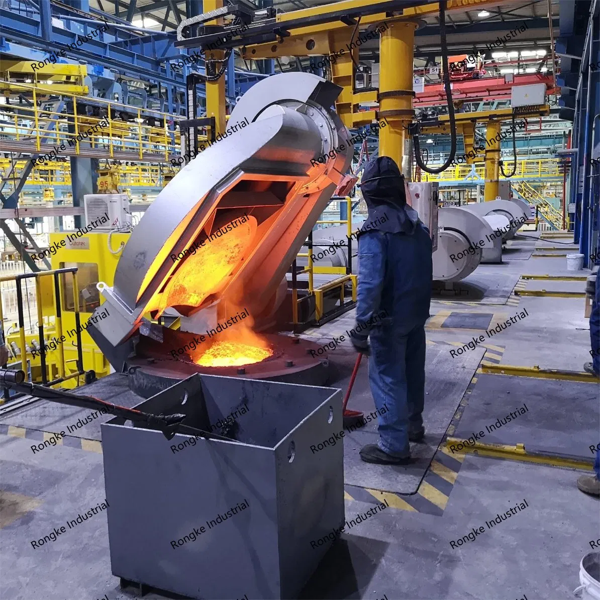 Sistema de Torre de Resfriamento Fechada para Uso de Forno Elétrico Sem Núcleo