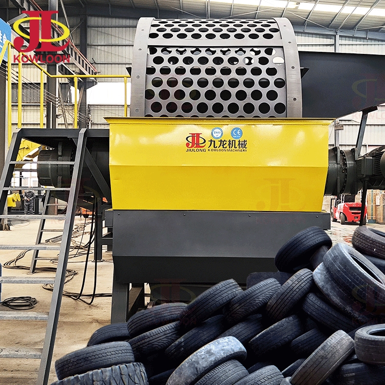 Planta de Reciclagem de Pneus Usados Sistema de Linha de Reciclagem de Pneus