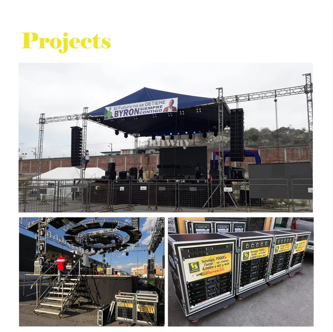 Vr10&S30 10 Sistema de Array Lineares Alimentado de 15 Polegadas de Tops e 15 Polegadas de Subs
