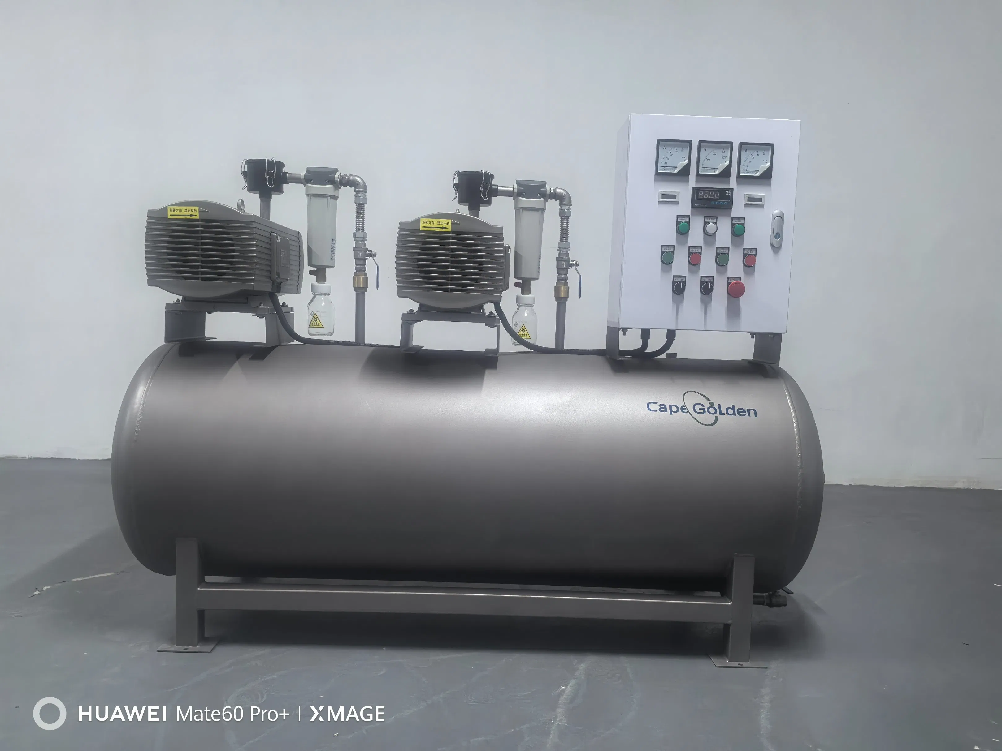 Sistema de Vácuo Personalizável Wordfik Bomba de Vane Rotativa a Seco Estação de Vácuo para Router CNC Embalagem a Vácuo