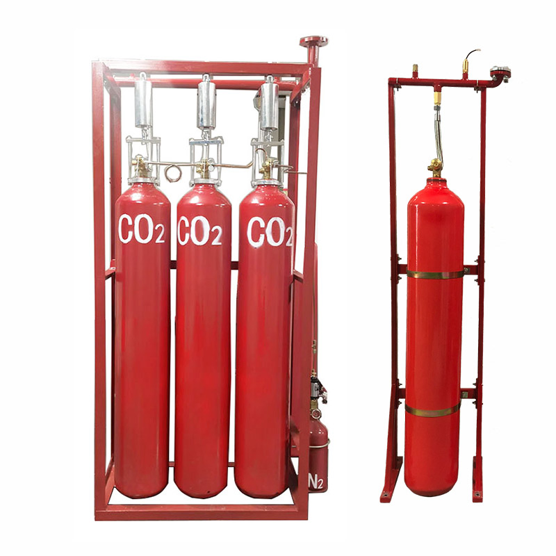Sistema Avançado CO2 de Supressão de Incêndio para Áreas com Limitação de Oxigênio Seguras