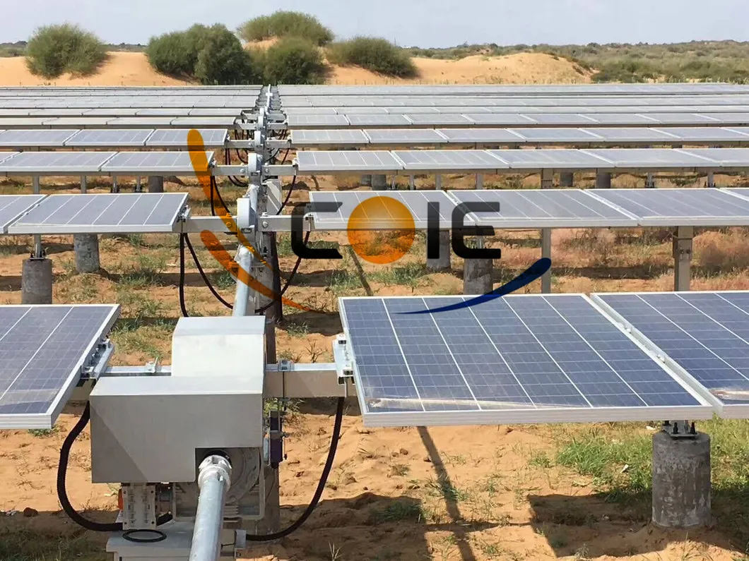 Vh7 para 60-96PCS Painéis de Eixo Único Horizontal Sistema de Rastreamento Solar de Eixo Único