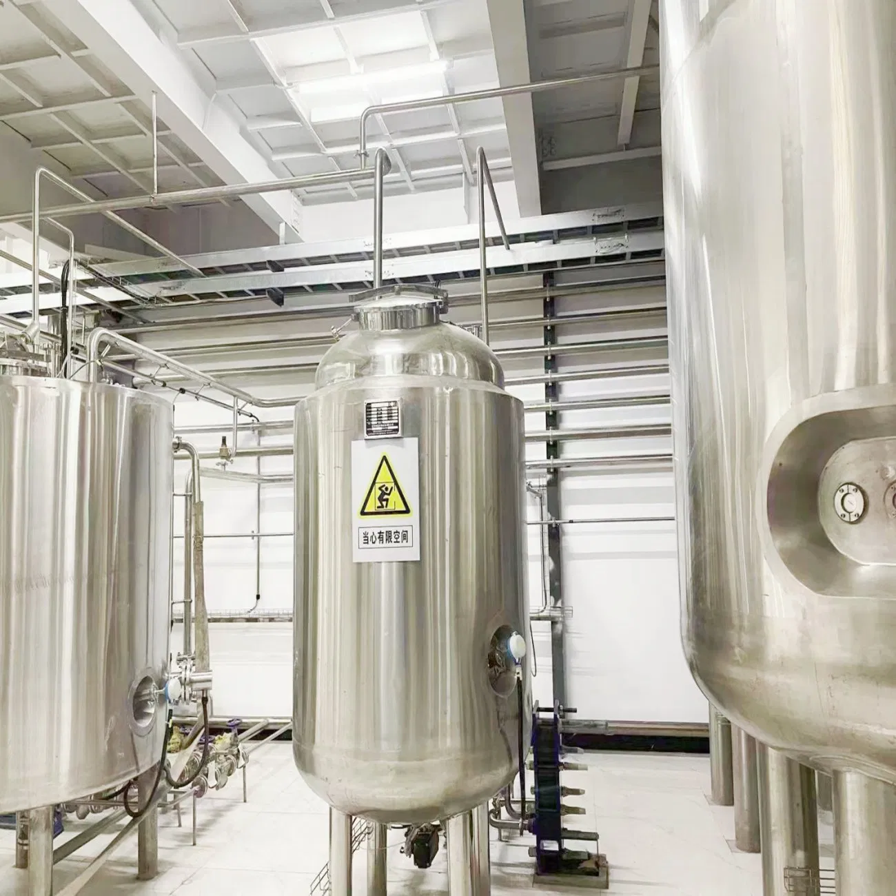 Sistema de Fermentação em Aço Inoxidável Multiestágio Usado para Probióticos, Bactérias Ácido Láctico, Escherichia Coli, Cultura de Levedura, Outras Culturas de Bactérias, Biorreator