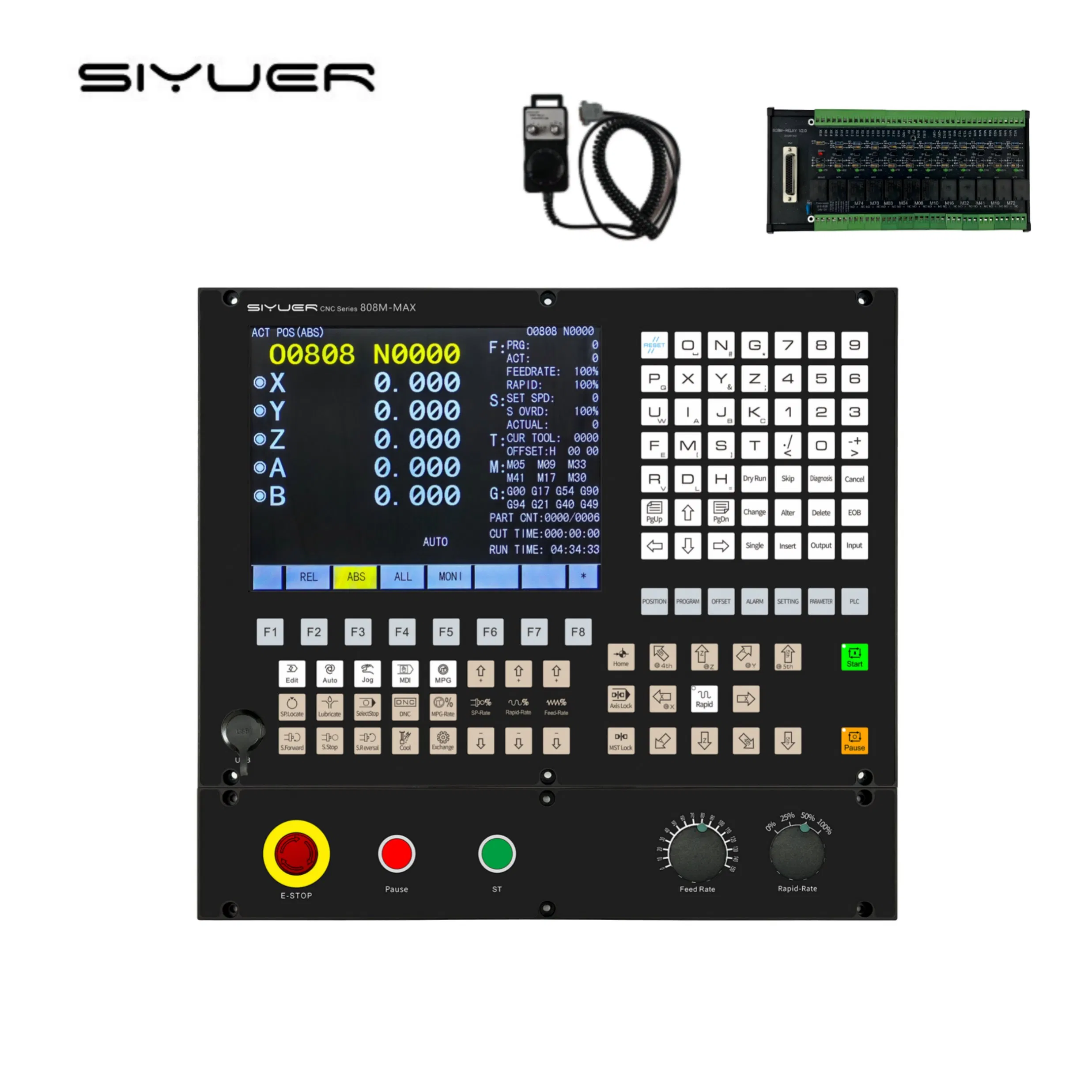 Sistema Servo CNC de Baixo Preço para Redução de Produtos 4 Eixo para Retrofit Industrial