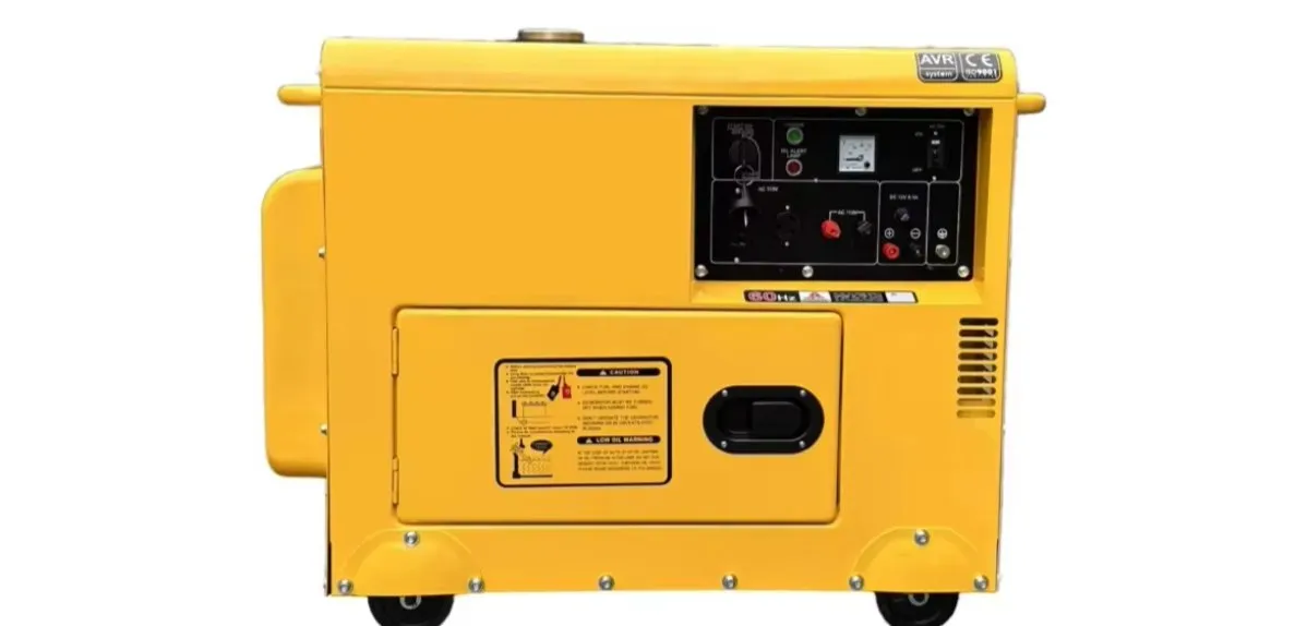 Sistemas de Geradores Diesel Confiáveis 6kw para Uso Industrial
