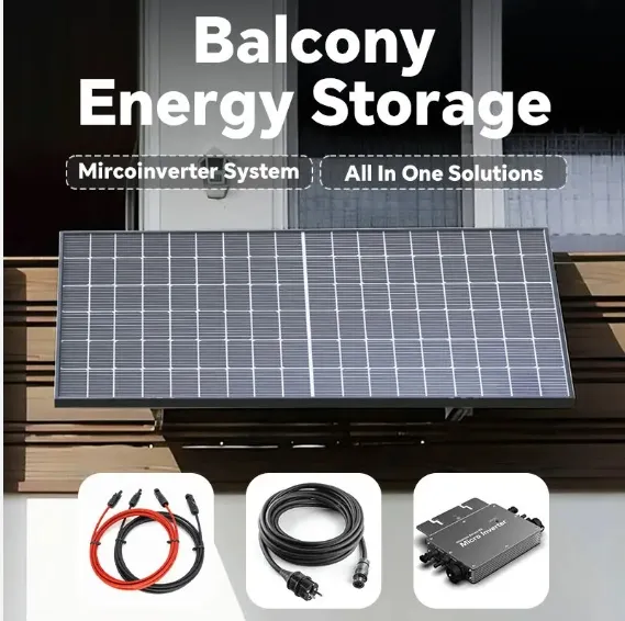 800W Sistema Solar de Balcão com LiFePO4 Armazenamento Certificado VDE para Lares na UE