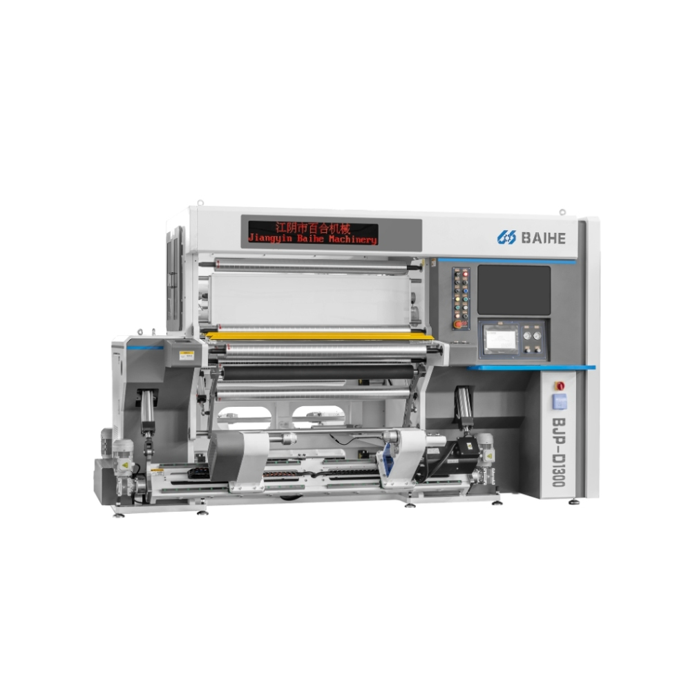 Máquina de Rebobinagem Automatizada Plus Rebobinador de Corte e Sistema de Inspeção de Alta Precisão