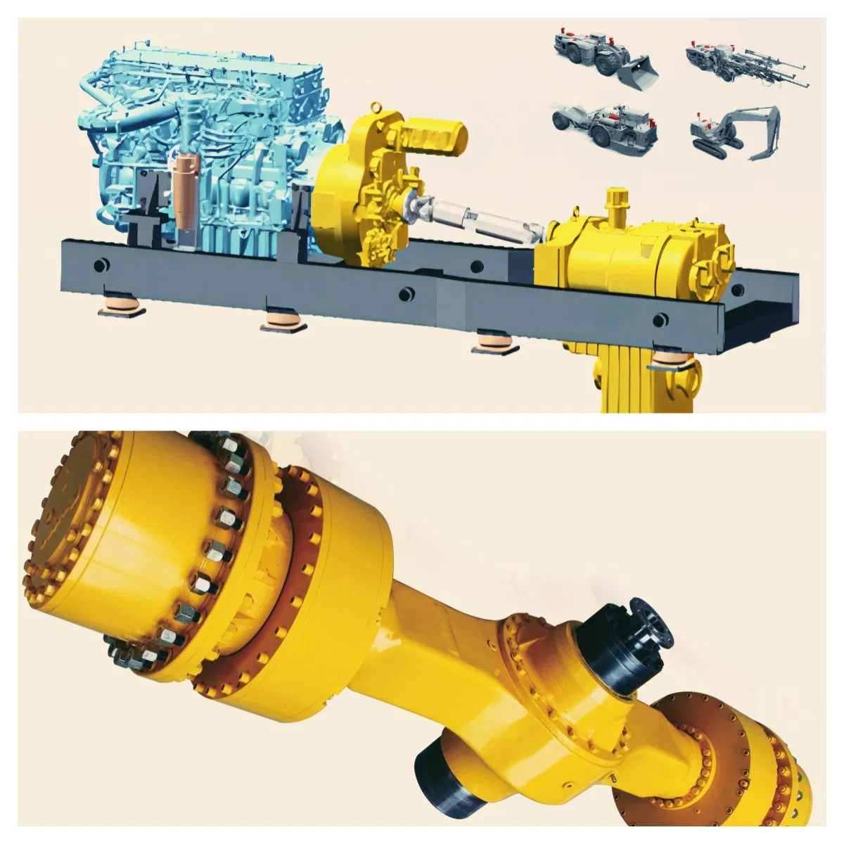 Solução de Sistema de Transmissão de Trem de Força Técnico Avançado, Conversor de Torque e Eixo da China Tmg