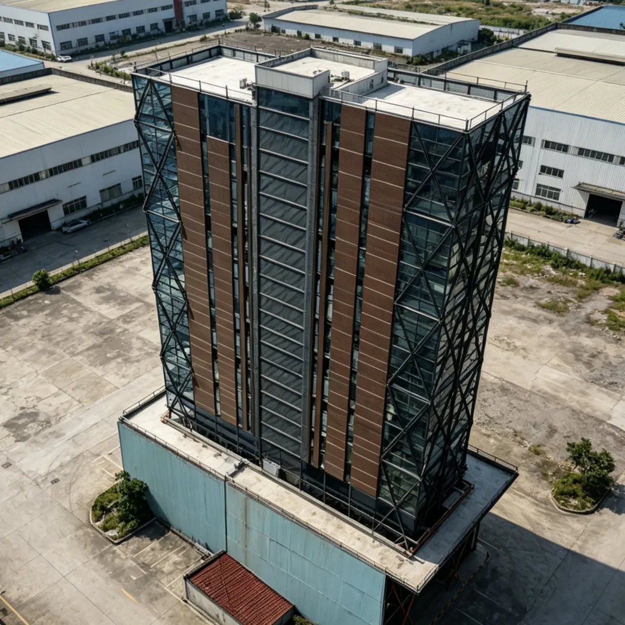 Sistema de Estacionamento Automatizado em Múltiplos Níveis da Torre Tabitha Sedans 24 Garantia de Mês