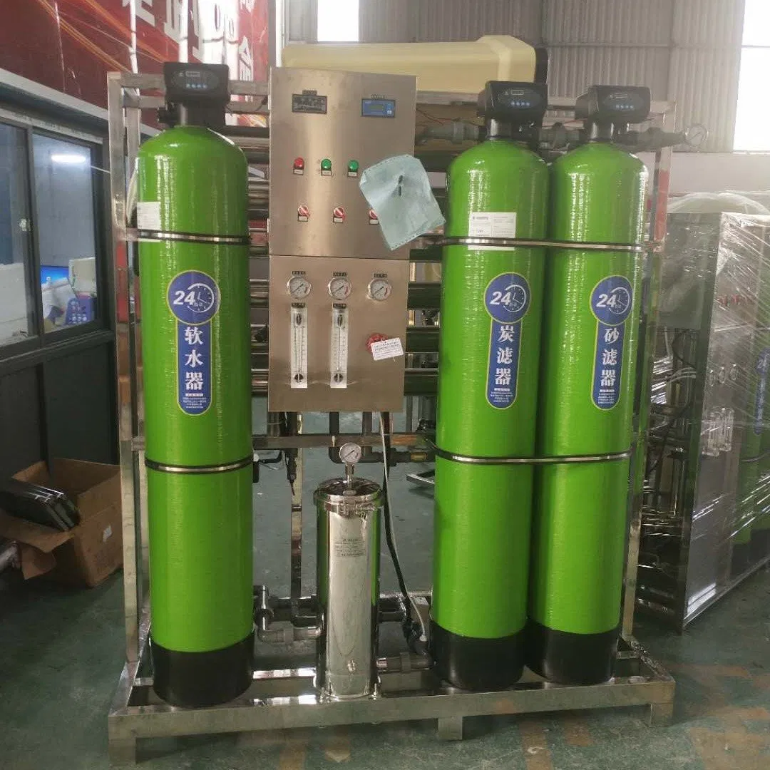 Sistema de Filtração de Água por Osmose Reversa Totalmente Automático para Linha de Garrafas de Água Pura Municipal
