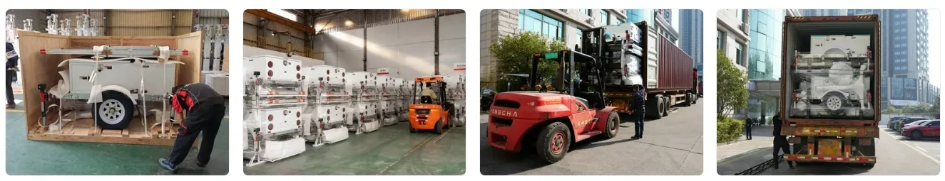 Logística e embalagem de segurança para transporte